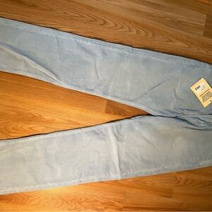 Denim Blue Colored Corduroys Men’s 27/32 Cords New With Tags